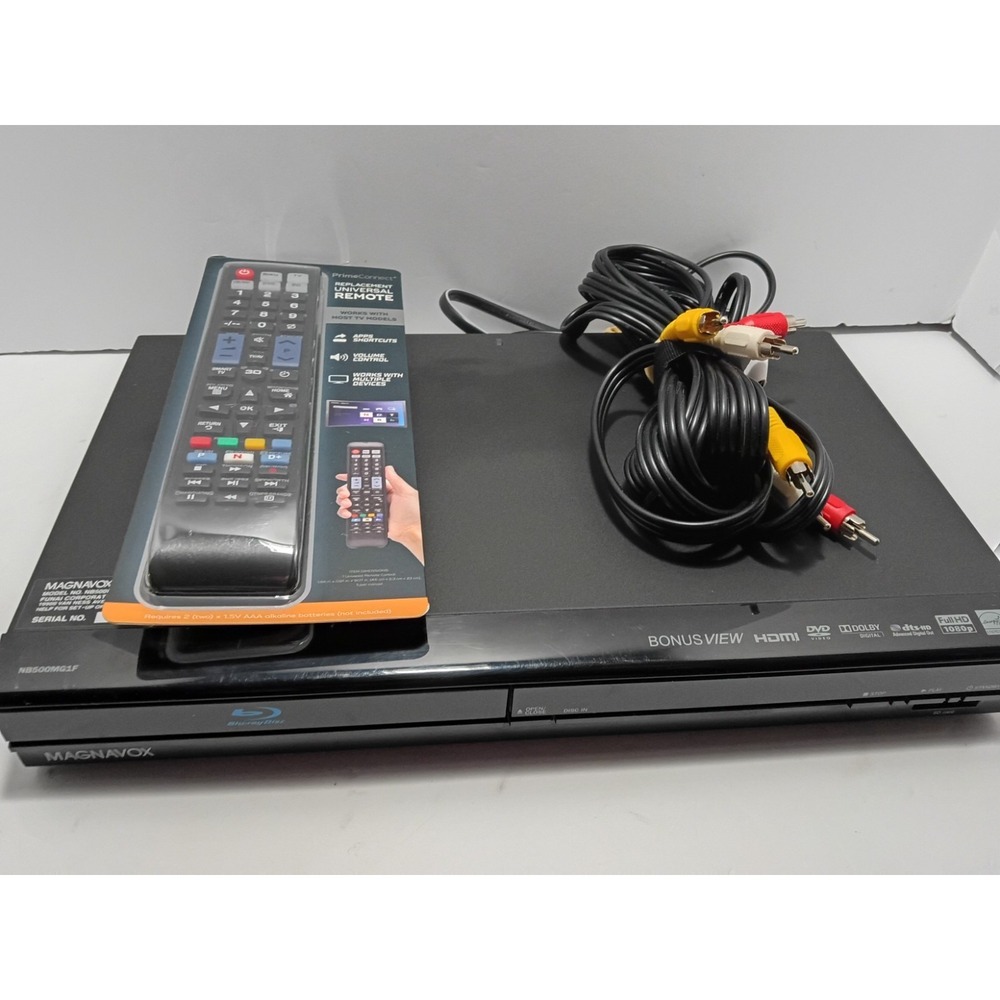 Magnavox NB500MG1F Blu-ray Disc Player w/ Remote Tested - Picture 1 of 12